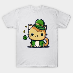 St. Patrick's Day Cat T-Shirt